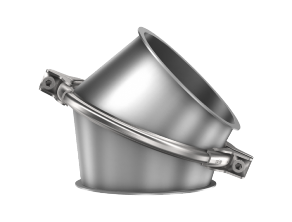 Justerbara böjar 0° och 45°